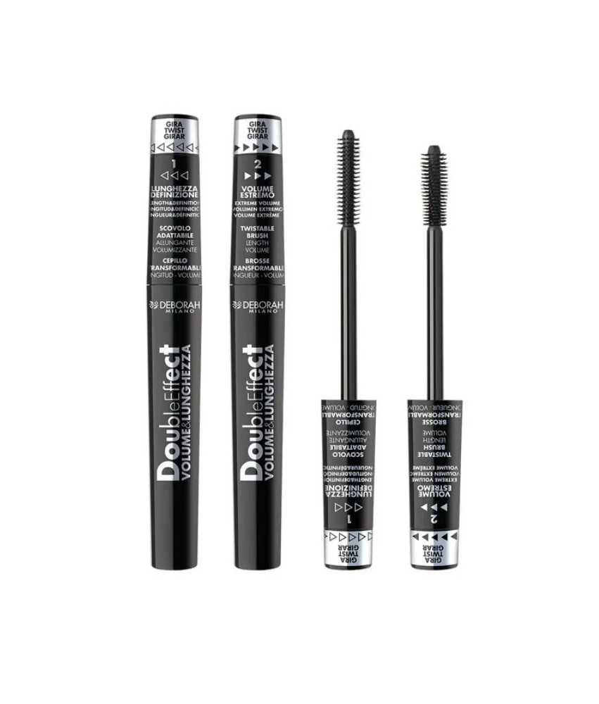 Mascara noir double effet Deborah Milano