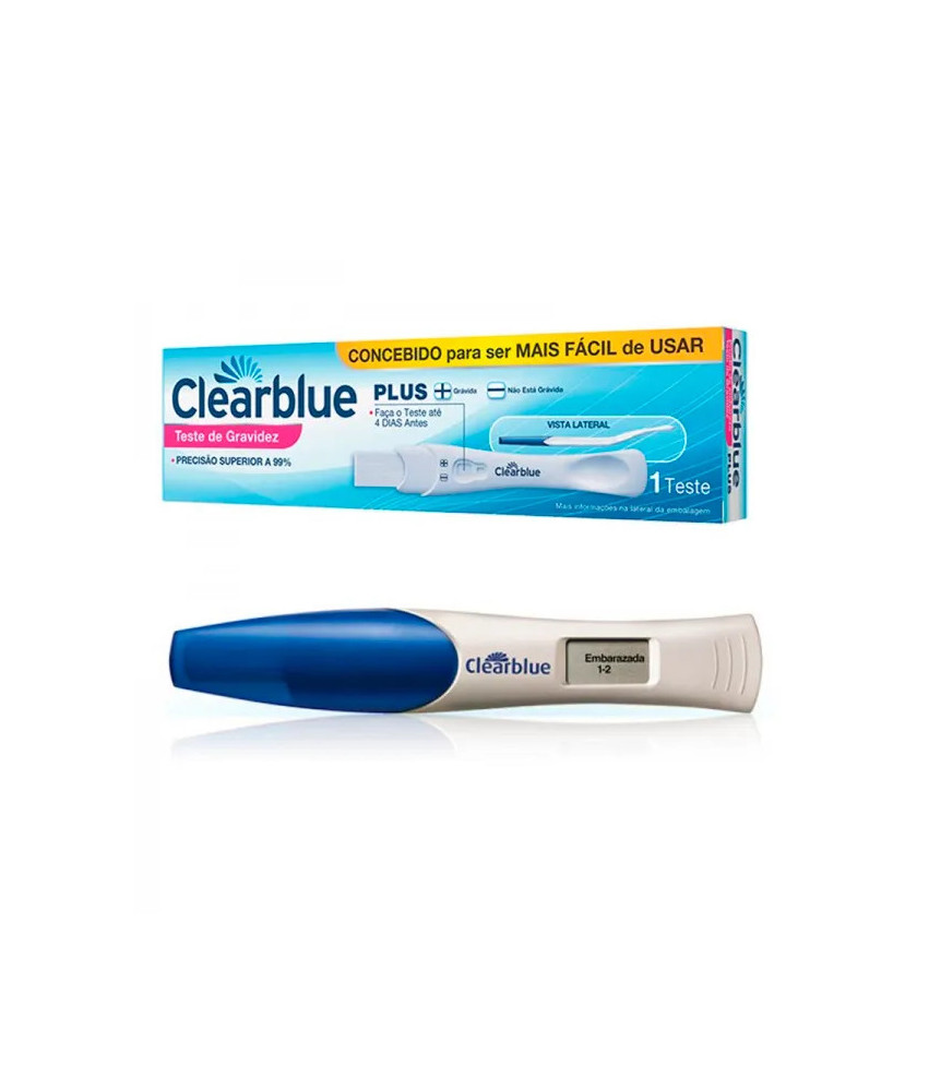 Test de grossesse Clearblue avec indication du nombre de semaines