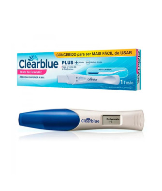 Test de grossesse Clearblue avec indication du nombre de semaines