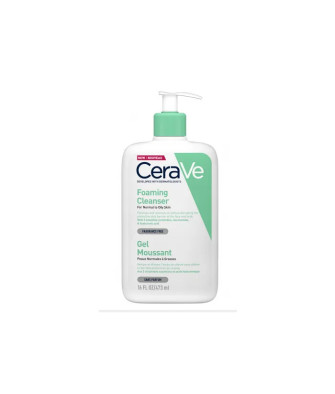 Nettoyant Moussant Cerave 473ml - Formule Légèrement Parfumée