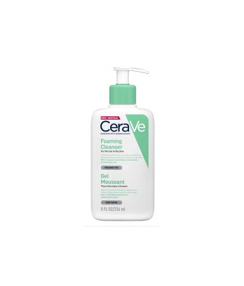 Nettoyant Moussant Cerave 236ml - Peau Fraîche et Purifiée
