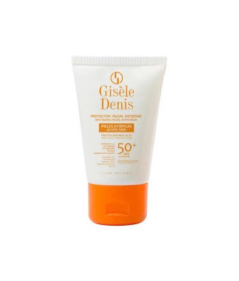 Protection maximale pour peau atopique avec Gisèle Denis Suntan Lotion SPF50