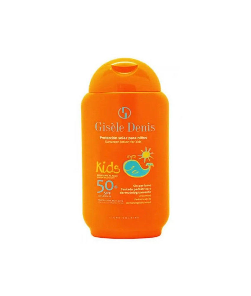 Protection solaire maximale pour enfants avec la lotion SPF50 200ml de Gisèle Denis