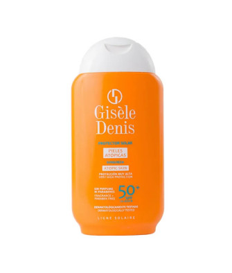 Protection maximale pour peaux atopiques : Gisèle Denis Suntan Lotion SPF50