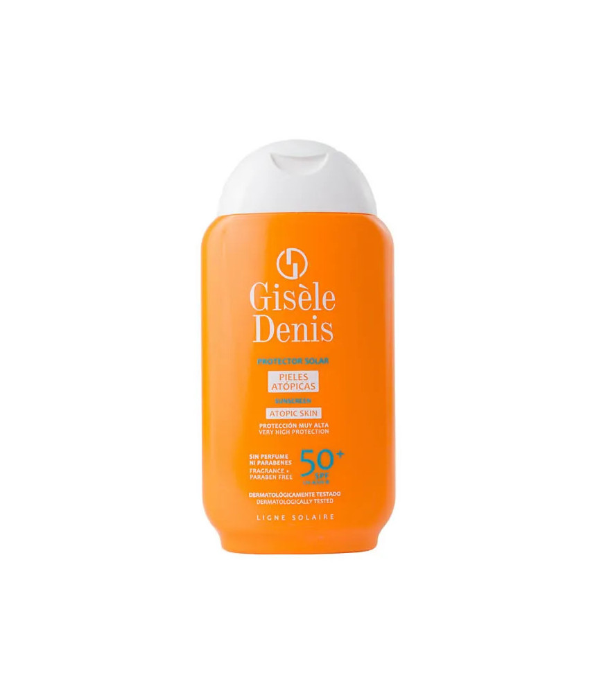 Protection maximale pour peaux atopiques : Gisèle Denis Suntan Lotion SPF50