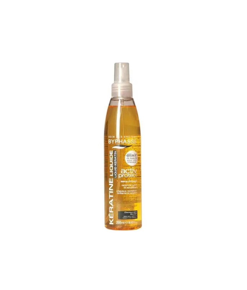 Protection intense pour cheveux secs - Byphasse Kératine Liquide 250ml