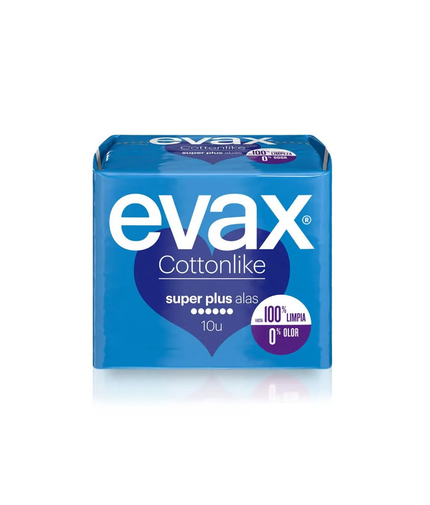 Evax Cottonlike Súper Plus: Protection renforcée avec ailettes