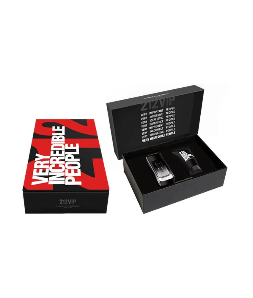 Ensemble cadeau Carolina Herrera 212 VIP Black 100ml