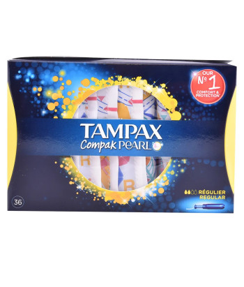 Tampax Pearl Compak Régulier 36 Unités - Une protection fiable
