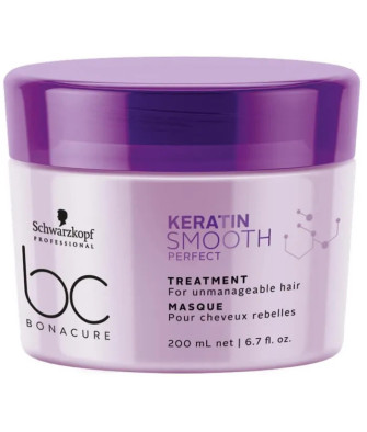 Masque Schwarzkopf Keratin Smooth Perfect pour Cheveux Rebelles