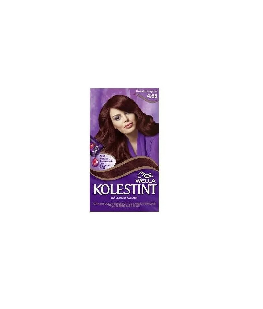 Coloration Wella Kolestint Baume 4.66 Brun