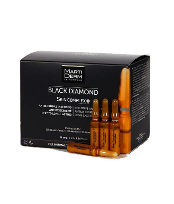 Martiderm Black Diamond Skin Complex+ 30 Vial - Complexe Anti-Âge Intense