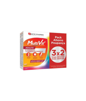 Boostez votre énergie avec Forté Pharma Energy Multivit Adultes 84 Comp