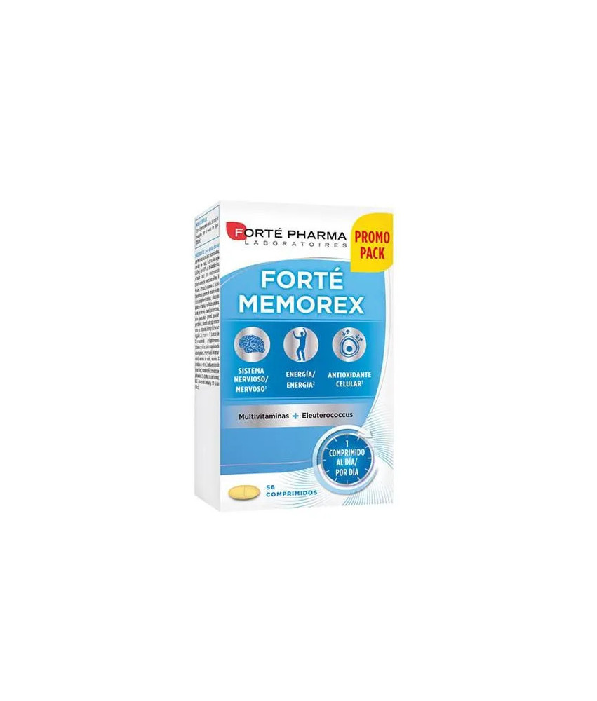 Pilules mémoire et énergie Forté Pharma - 56 comprimés