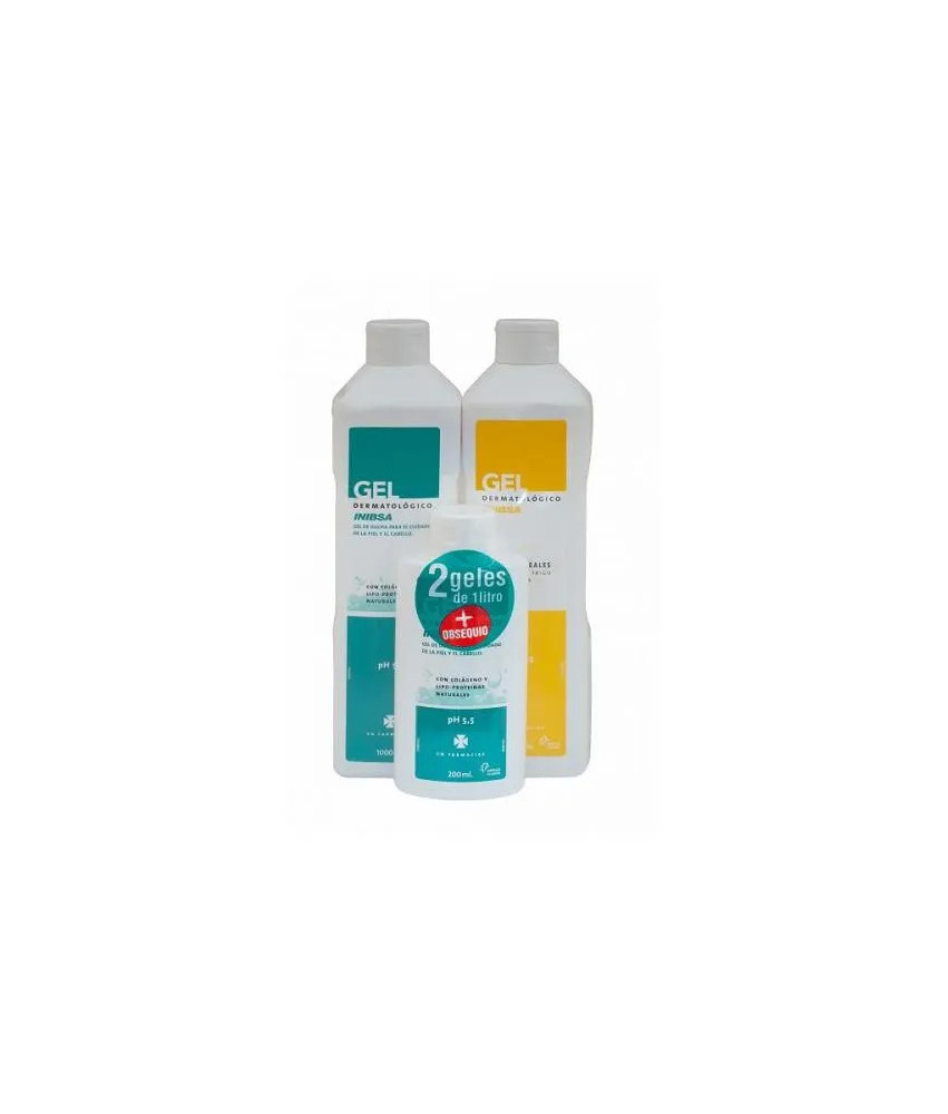 Inibsa Gel Multicereale 1l + Champú 200ml - Soins Complémentaires