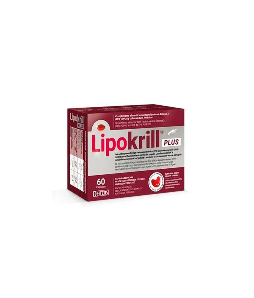 Deiters Lipokrill 60caps: Boostez votre métabolisme !