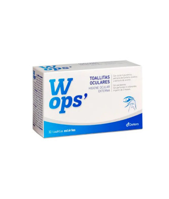 Lingettes pour les Yeux Deiters Wops 30U