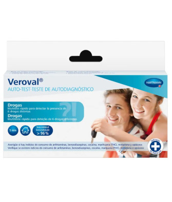 Test de dépistage Veroval Autotest Drogue par Hartmann