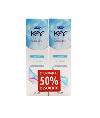 Lubrifiant intime Durex Sensilube 2x75ml