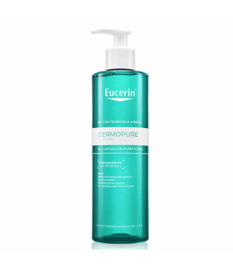 Gel Visage Contrôle de l'Excès de Sébum Eucerin Dermopure 400ml