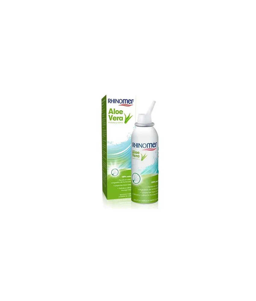 Spray nasal Rhinomer Aloe Vera 100ml, soins premiers secours