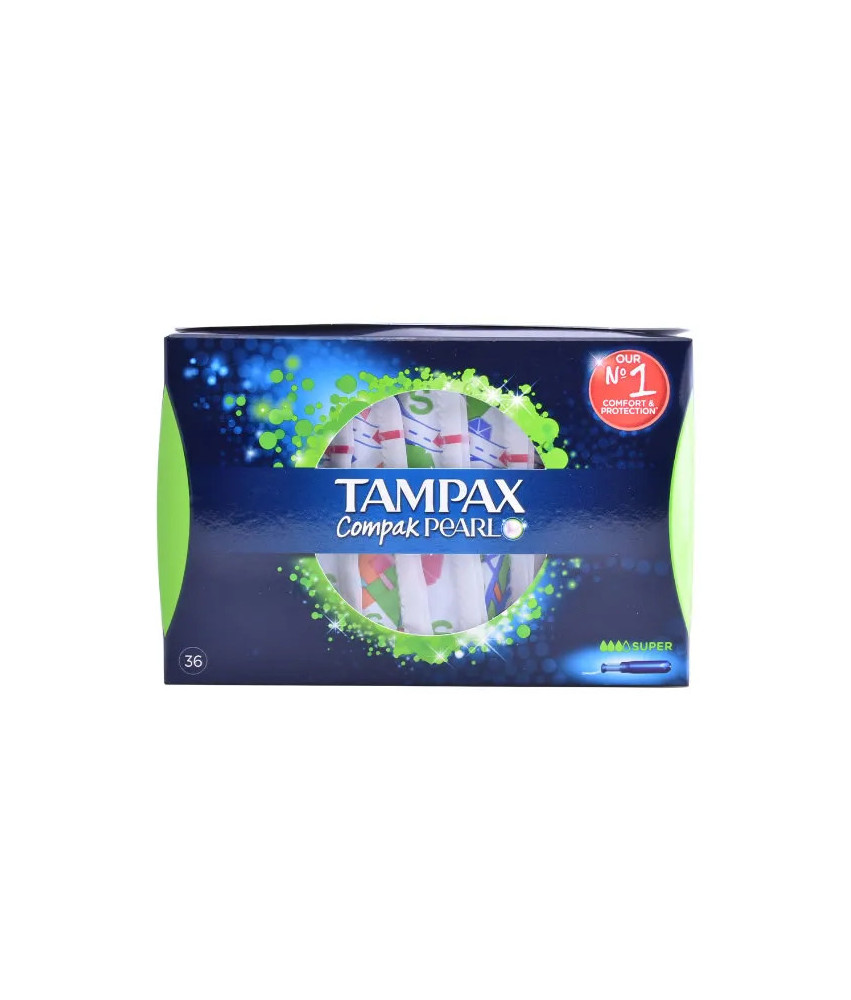 Tampax Pearl Compak Super 36 Unités: Protection optimale