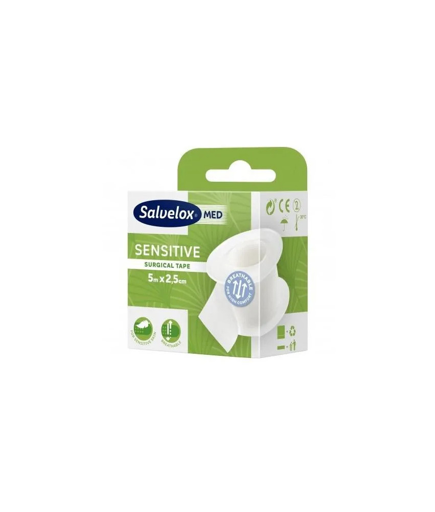 Bande Hypoallergénique Salvelox 5x2,5 - Pour une peau protégée