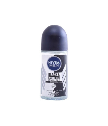 Déodorant Roll-On 50ml Nivea Men Black And White Invisible