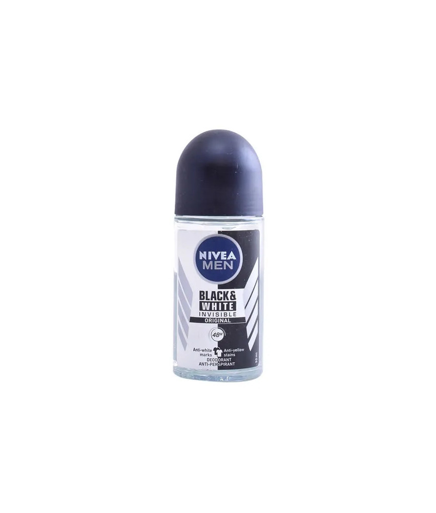 Déodorant Roll-On 50ml Nivea Men Black And White Invisible
