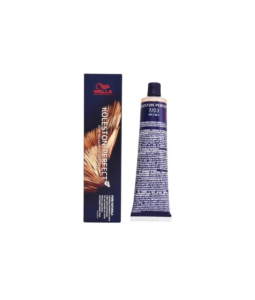 Coloration Wella Koleston Perfect Me+ 7/03 Pure Naturals 60ml