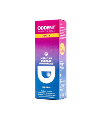 Gel oral Oddent Forte pour blessures profondes: 8ml