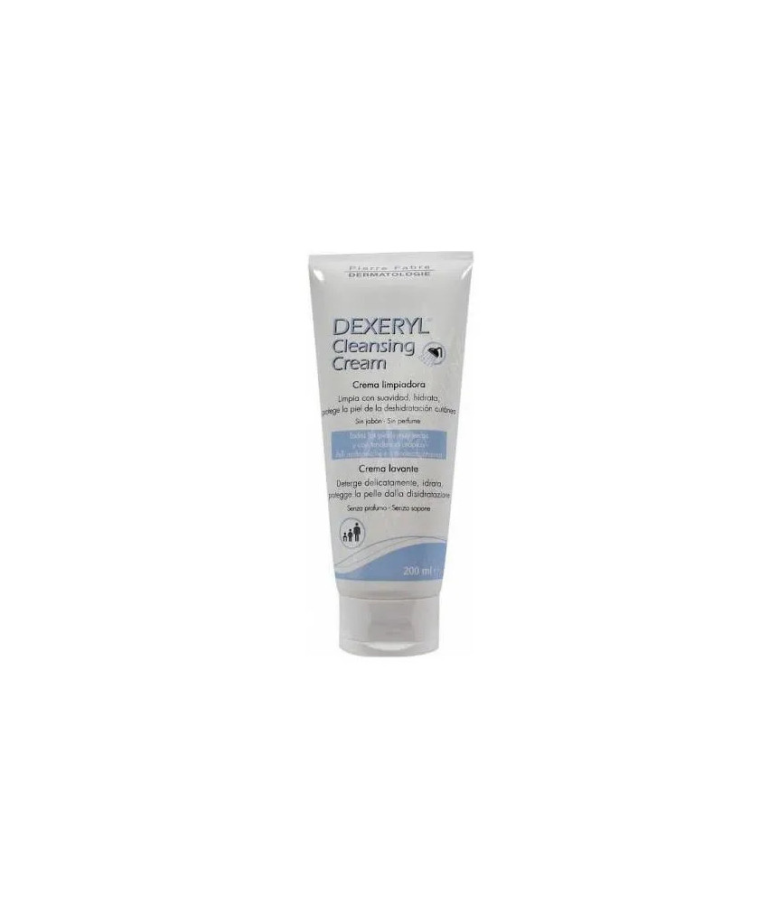 DUCRAY Dexeryl Crème Lavante 200ml - Hydratation pour peau sèche
