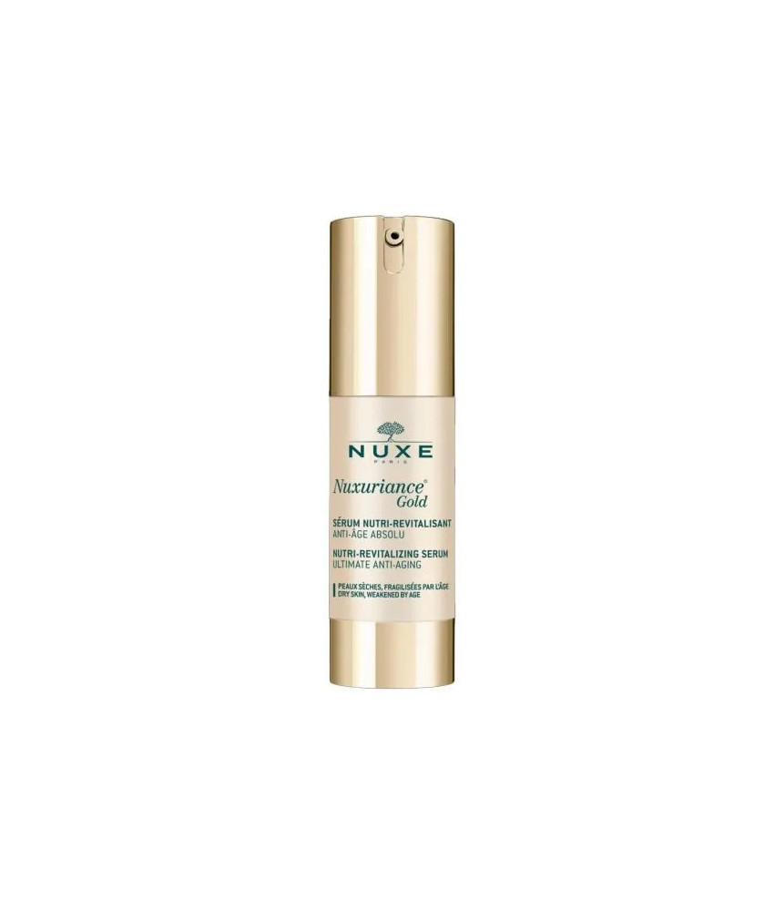Sérum Nuxe Nuxuriance Gold 30ml: Nutrition & Revitalisation