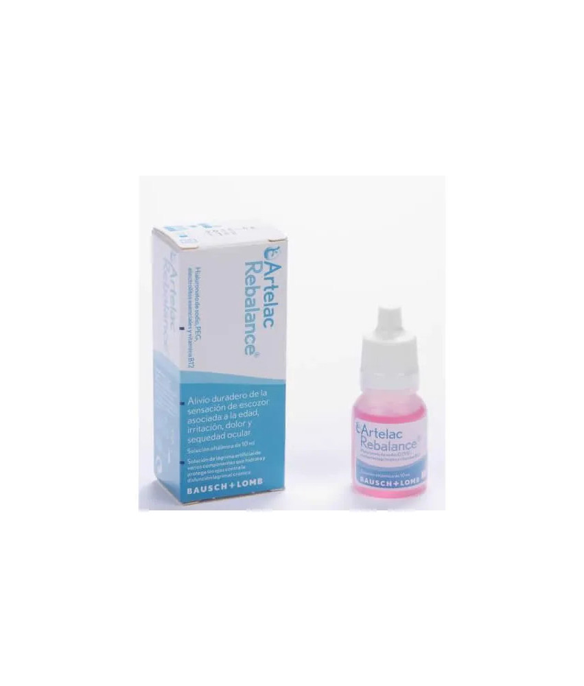 Gouttes pour les yeux Artelac Rebalance 10ml - Nettoyage