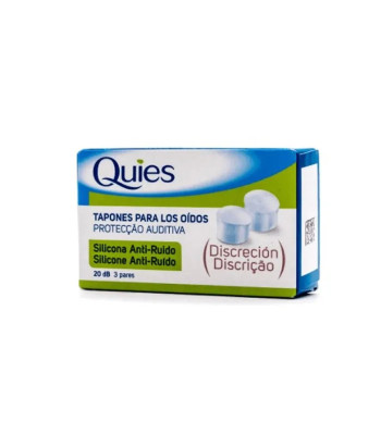 Bouchons en Silicone Anti-bruit Quies 6 Unités
