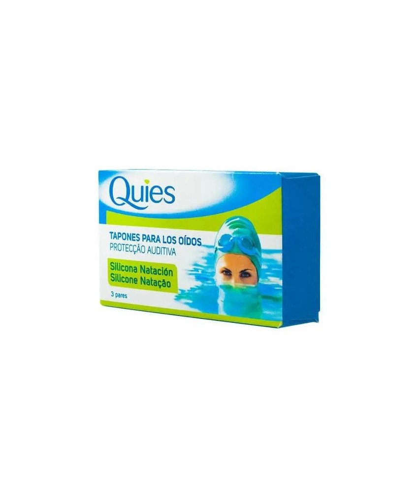 Bouchons Silicone Quies Optik Deiters Natation - Lot de 6