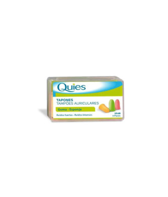Bouchons en caoutchouc Optik Deiters Quies 6 Uds