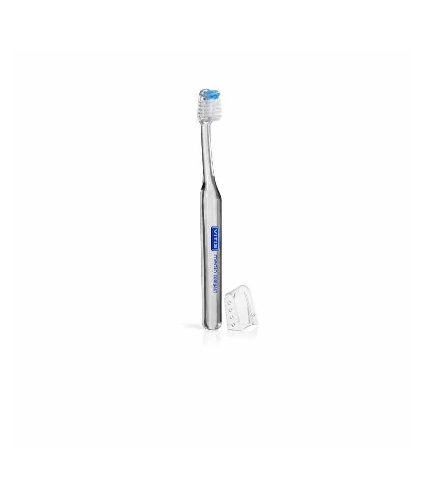 Brosse à Dents Compacte Moyenne Vitis: Essentiel Quotidien