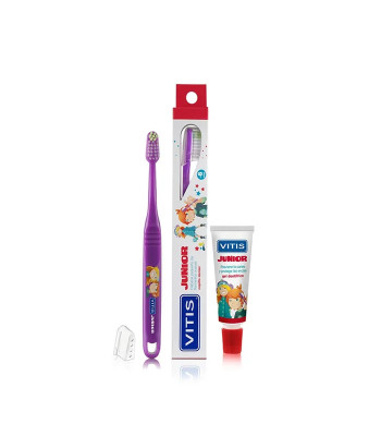 Vitis Junior Brosse À Dents: Des dents propres et saines pour les enfants