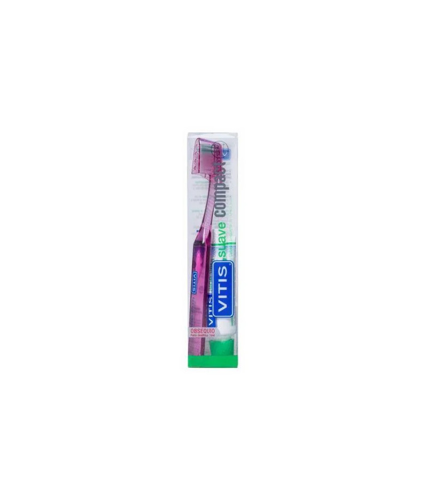 Brosse à Dents Soft Compact Vitis Aloe 15ml