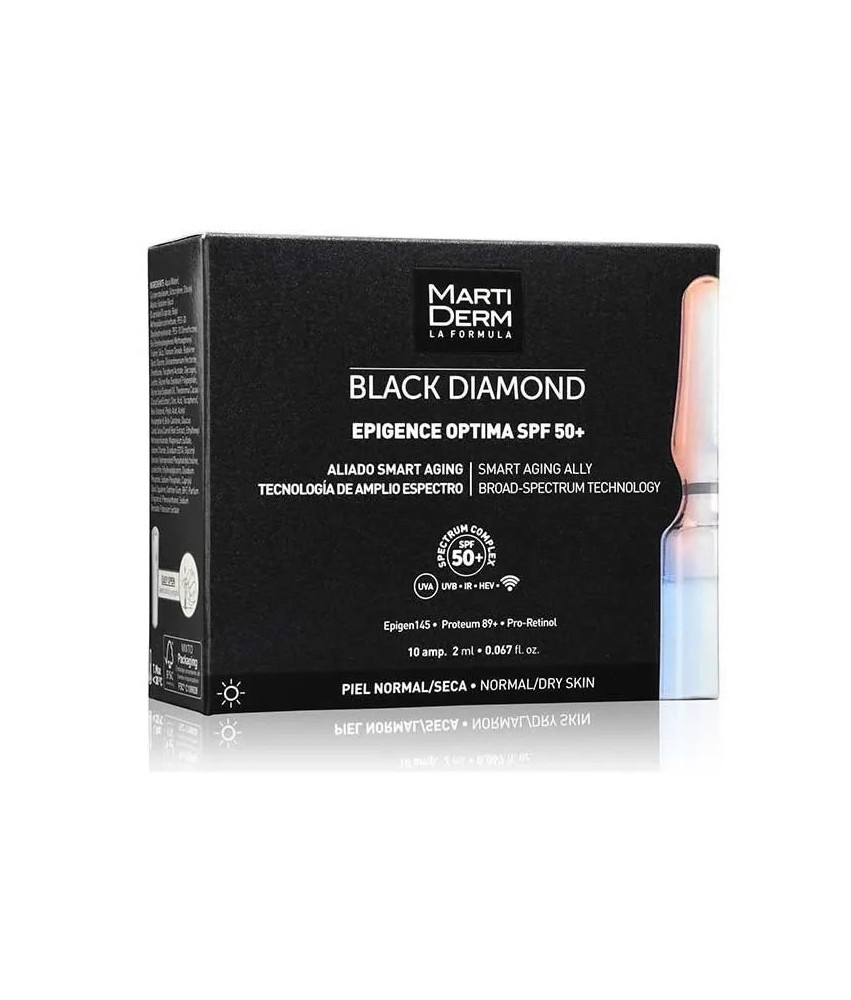 Martiderm Black Diamond Epigence Optima Spf50 : Protection Ultime