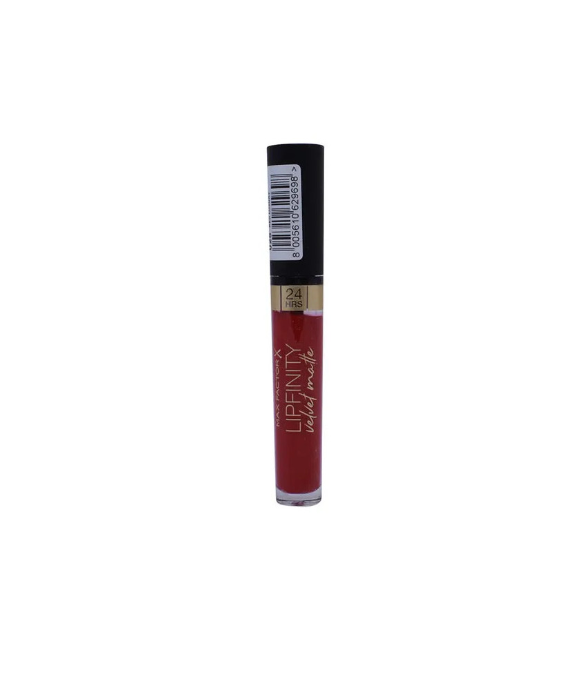 Rouge à lèvres Max Factor Lipfinity Velvet Matte 025 Red Luxury