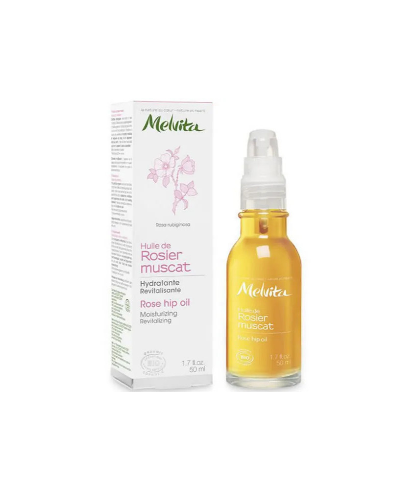 Huile de Rosier Muscat Melvita 50ml