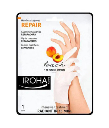 Masque Mains et Ongles Pêche IROHA NATURE
