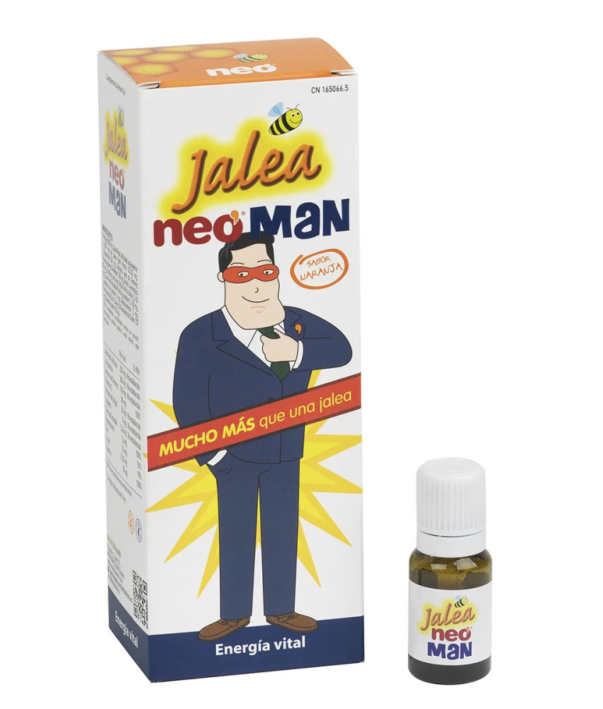 Pack de 14 flacons Neovital Neo Man Jelly Homme - Vitalité et énergie au quotidien