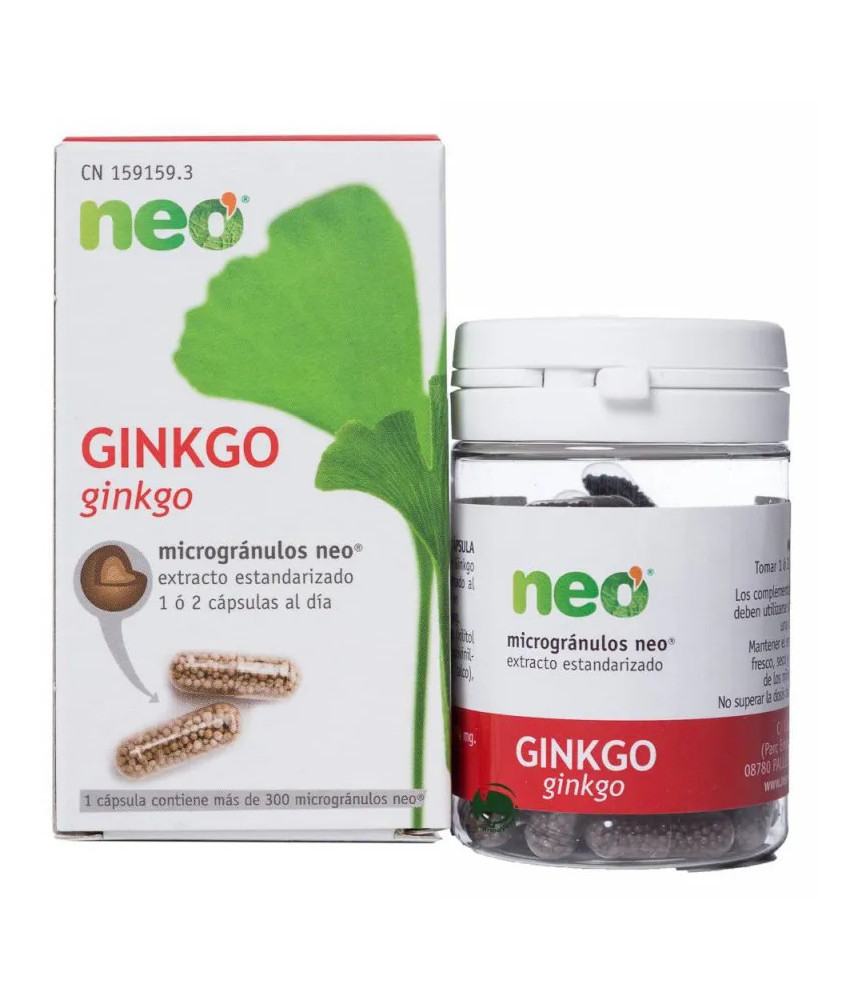 Capsules Neo Microgranules Ginkgo Biloba - Mémoire et Concentration