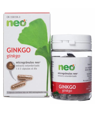 Capsules Neo Microgranules Ginkgo Biloba - Mémoire et Concentration
