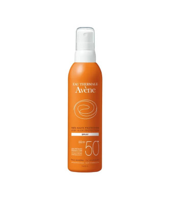 Avene Protection Moderée SPF50+ Spray 200ml pour le Visage