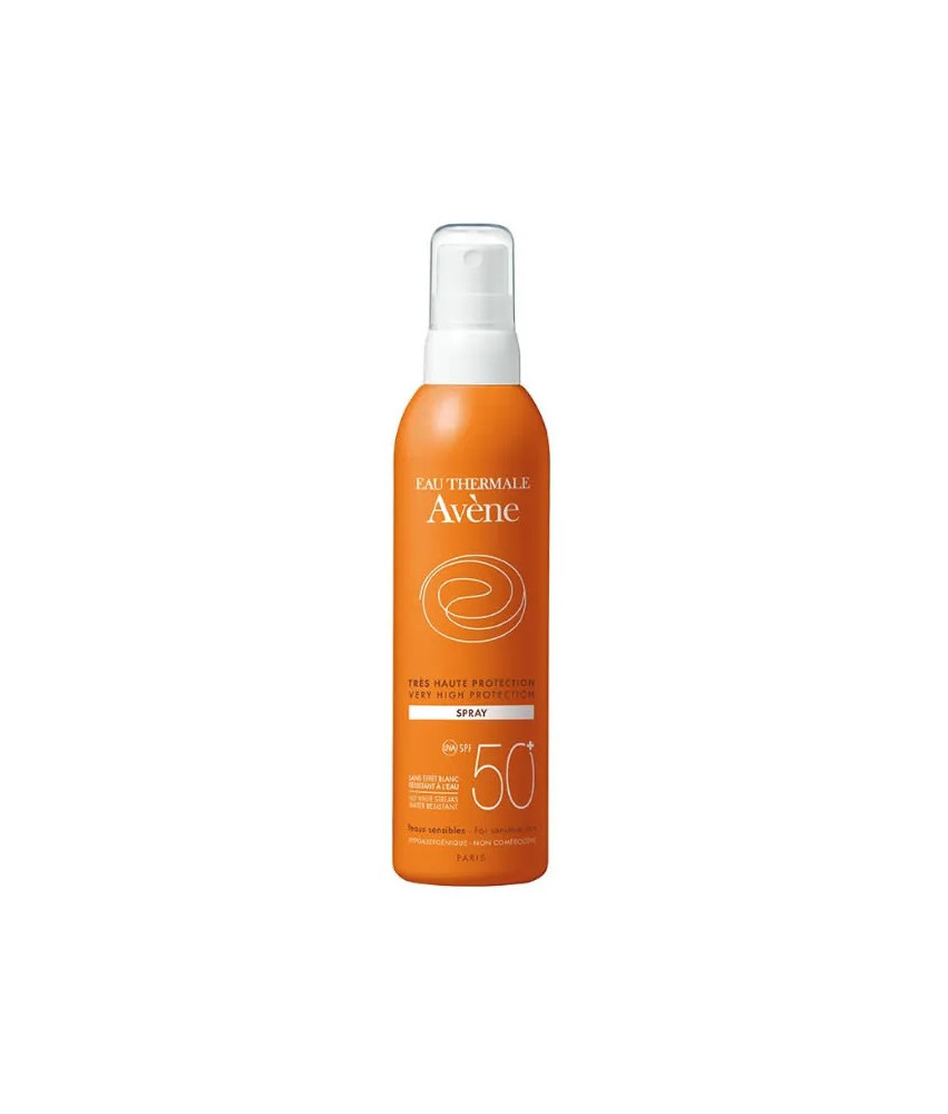 Avene Protection Moderée SPF50+ Spray 200ml pour le Visage