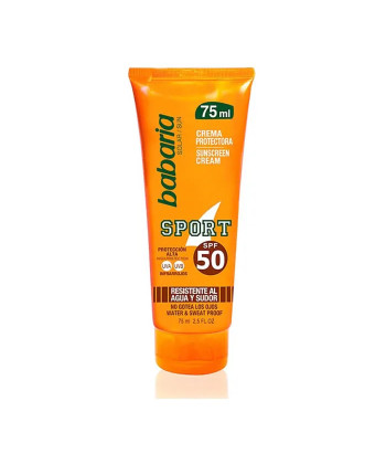 Babaria Crème Solaire Sport Spf50 75ml: Protection extrême